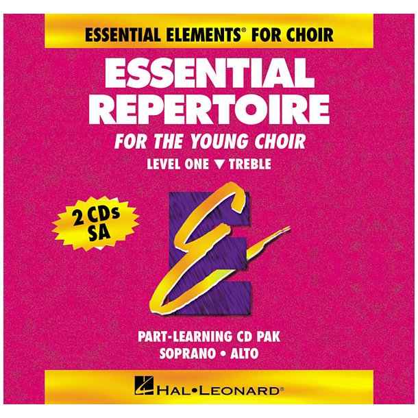Essential Repertoire for the Young Choir : Level 1 Treble, Part-Learning CD