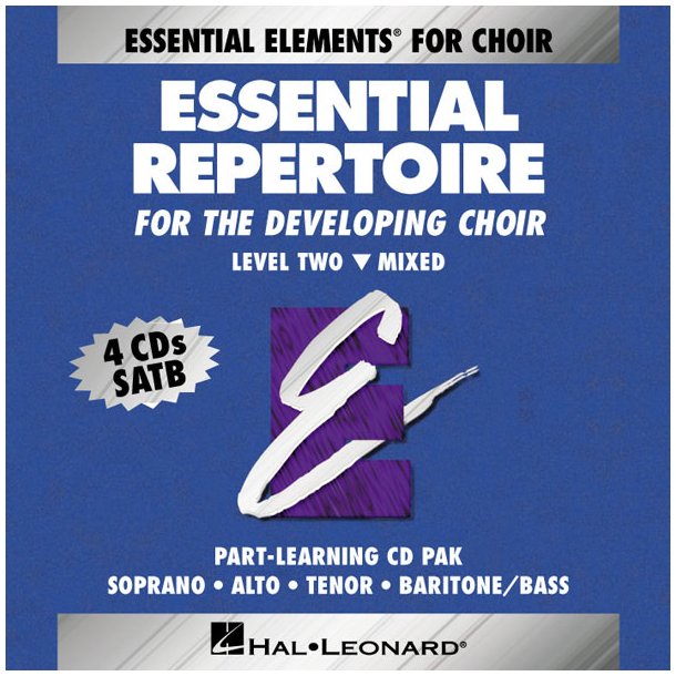 Essential Repertoire for the Developing Choir : Level 2 Mixed, Part-Learning CD