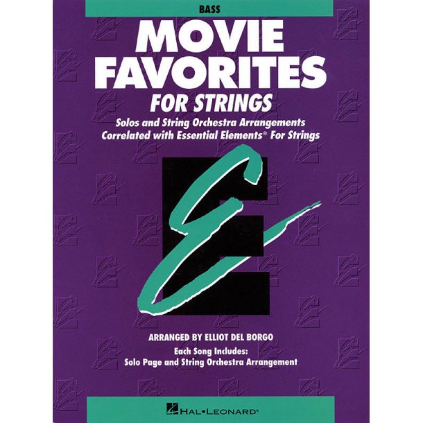 Essential Elements - Movie Favorites for Strings : Double Bass