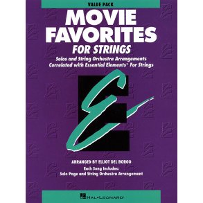 Essential Elements Movie Favorites for Strings : Value Pak - 24 part books, conductor score and CD