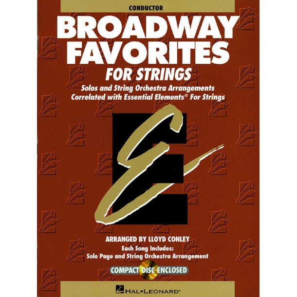 Essential Elements Broadway Favorites for Strings