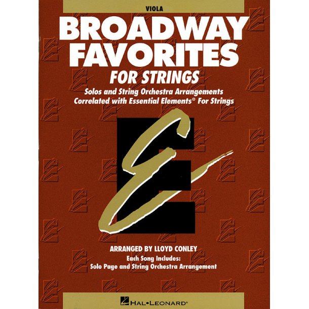 Essential Elements Broadway Favorites for Strings