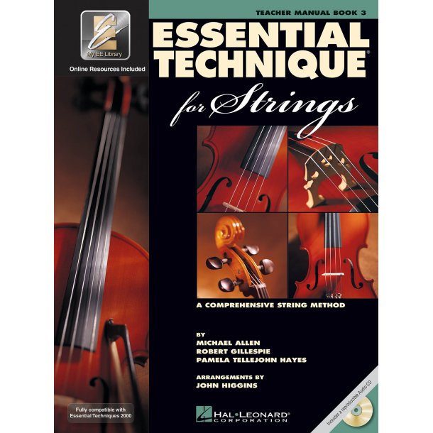 Essential Technique 2000 for Strings - Book 3 : Teacher's Manual
