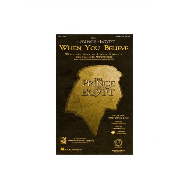 Stephen Schwartz: When You Believe (SATB)