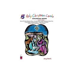 Holy Christmas Carols Coloring Book