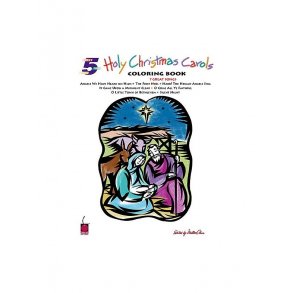 Holy Christmas Carols Coloring Book