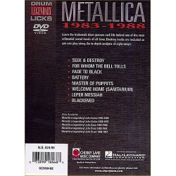 Legendary Drum Licks: Metallica 1983-1988 (DVD)