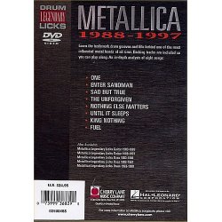 Legendary Drum Licks: Metallica 1988-1997 (DVD)