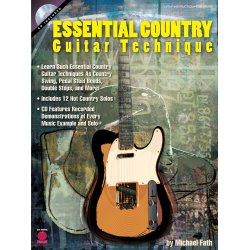 MICHAEL FATH ESSENTIAL COUNTRY GUITAR TECHNIQUE GTR TAB BK/CD