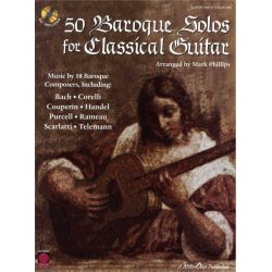 50 Baroque Solos For Classical Guitar