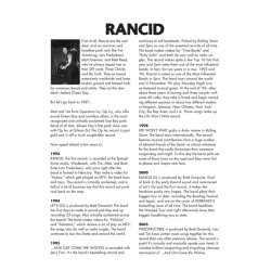 RANCID BEST OF FOR BASS GUITAR TAB BOOK