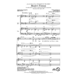 Debney Marys Theme (Watts) Satb Chor