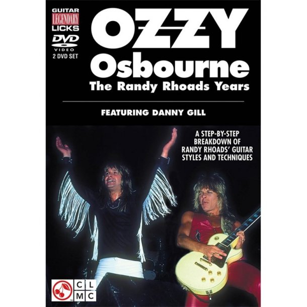 Ozzy Osbourne The Randy Rhoads Years Gtr 2 Dvds
