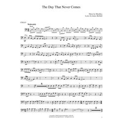 Metallica: Best Of - Cello