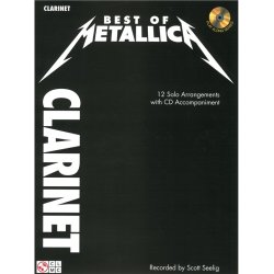 Metallica: Best Of - Clarinet