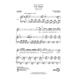 Mraz Jason I'm Yours (Arr Huff Mac) Sab Choral