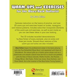 FEITEN BUZZ WARM-UPS & EXERCISES FOR THE BLUES/ROCK GUITARIST BK/CD