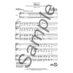 TOTO AFRICA (EMERSON ROGER) 2 PART CHORAL