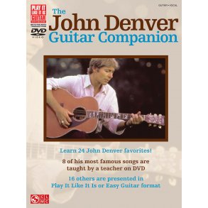 Denver John The John Denver Guitar Companion Gtr Tab Book/Dvd