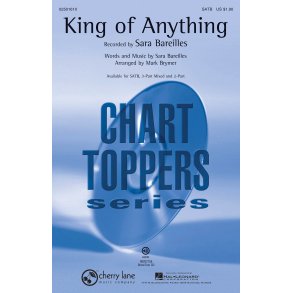 Sara Bareilles: King Of Anything (Arr. Brymer) (SATB)