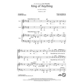 Sara Bareilles: King Of Anything (Arr. Brymer) (2-Part)