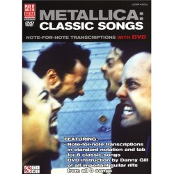 Metallica: Classic Songs - Guitar (Book/DVD)