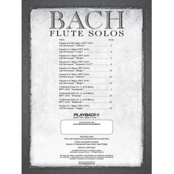 Bach Flute Solos Flt Bk/Cd