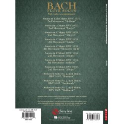 Bach Flute Solos Flt Bk/Cd