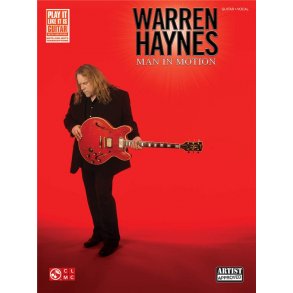 HAYNES WARREN MAN IN MOTION PLAY IT LIKE IT IS NOTES TAB GTR BK