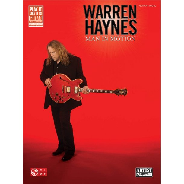 HAYNES WARREN MAN IN MOTION PLAY IT LIKE IT IS NOTES TAB GTR BK
