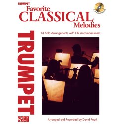 FAVORITE CLASSICAL MELODIES INSTRUMENTAL PLAY ALONG TPT BK/CD