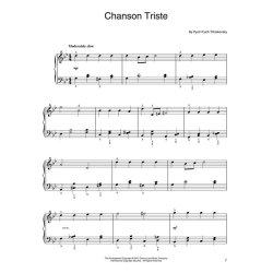 Tchaikovsky For Easy Piano