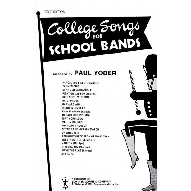 College Songs for School Bands - Conductor's Score