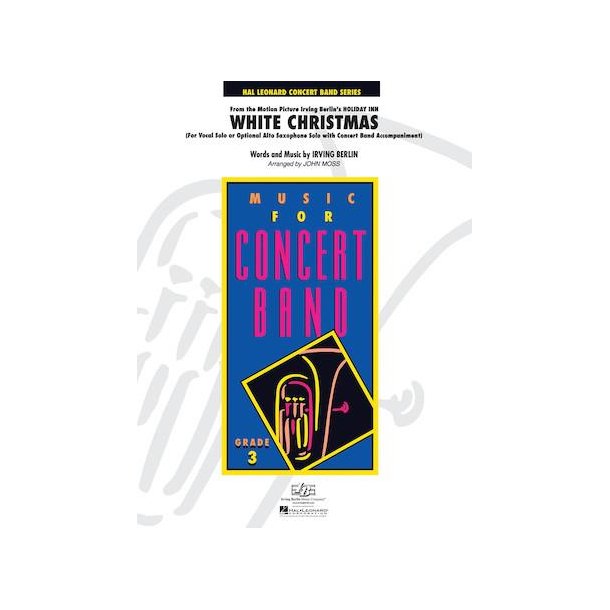 White Christmas : Vocal Solo or Alto Saxophone Solo with Concert Band