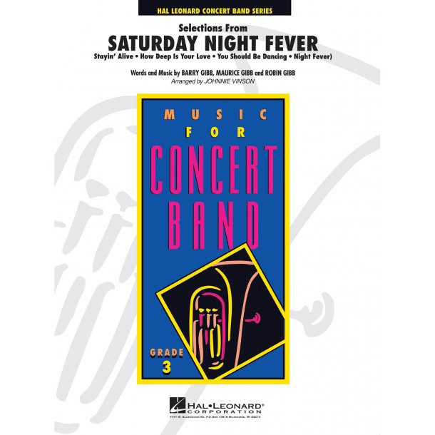 Selections from Saturday Night Fever : Stayin' Alive - Jive Talkin' - You Should Be Dancing - How Deep Is Your Love - Night Fever