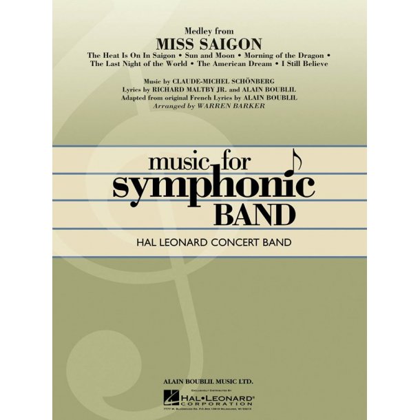 Miss Saigon : Medley from