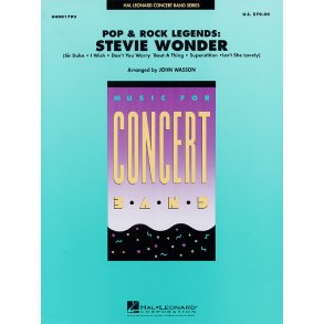 Pop & Rock Legends: Stevie Wonder : Sir Duke - I Wish - Don't You Worry 'Bout A Thing - Superstition - Isn't She Lovely