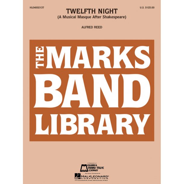 Twelfth Night (A Music Masque After Shakespeare)