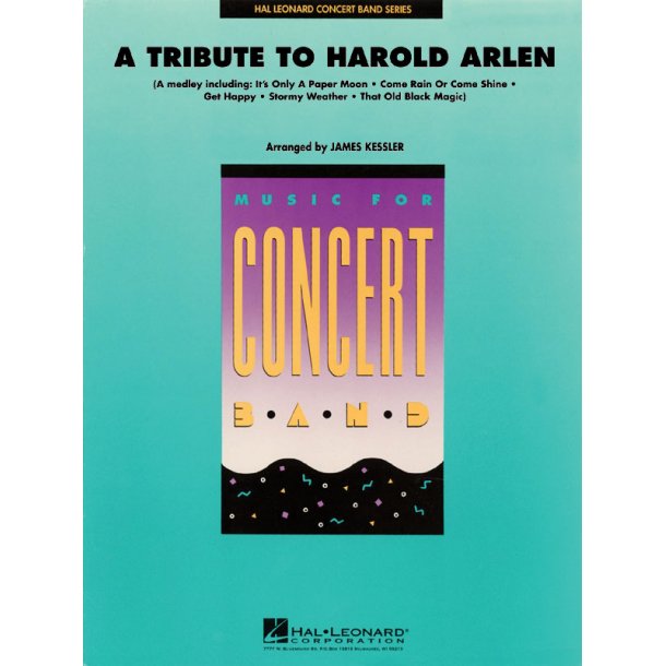 A Tribute to Harold Arlen