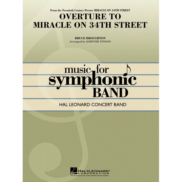 Overture To Miracle On 34th Street