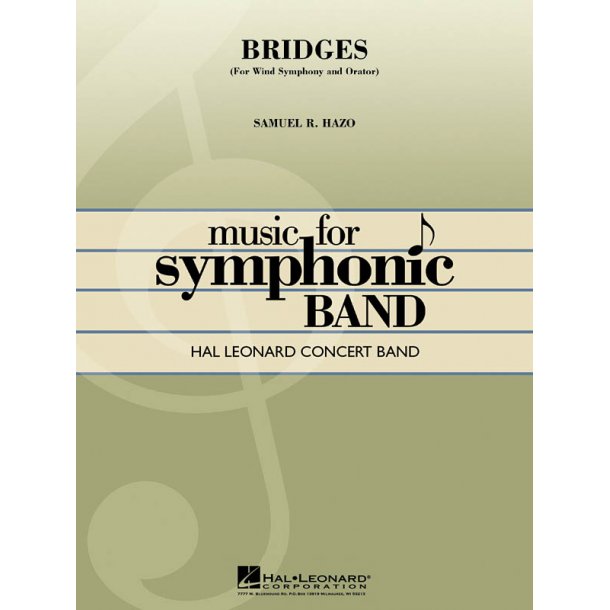 Bridges (for Wind Symphony and Orator)