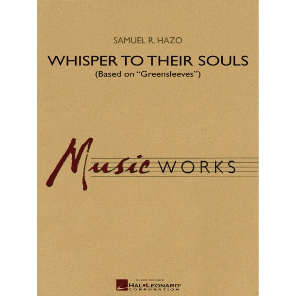 Whisper To Their Souls : Based on Greensleeves