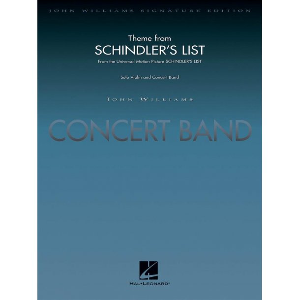 Theme from Schindler's List : From the Universal Motion Picture Schindler's List