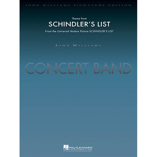 Theme from Schindler's List : From the Universal Motion Picture Schindler's List