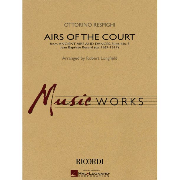 Airs of the Court : from Ancient Aires and Dances, Suite No. 3