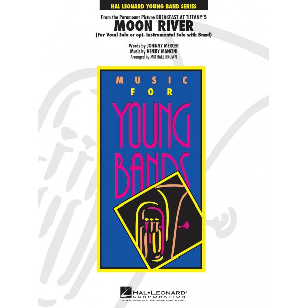 Moon River : For Vocal Solo or opt. Instrumental Solo with Band