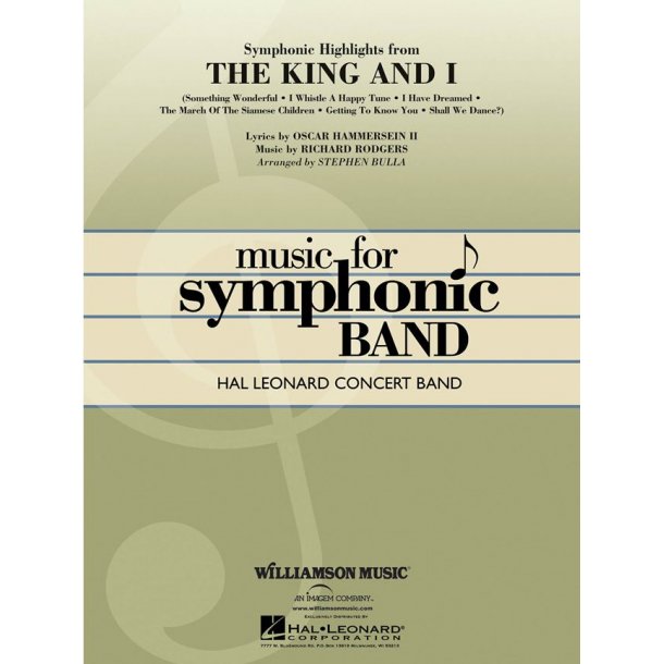 Symphonic Highlights From 'The King &amp; I'