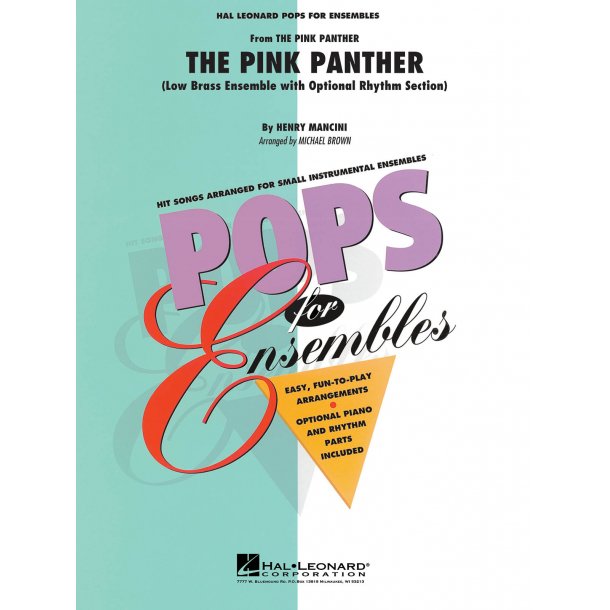 The Pink Panther : Low Brass Ensemble (w/opt. rhythm section)