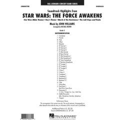 Star Wars: The Force Awakens : Soundtrack Highlights (Main Theme, Rey's Theme, March of the Resistance, The Jedi Steps and Finale)