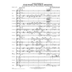 Star Wars: The Force Awakens : Soundtrack Highlights (Main Theme, Rey's Theme, March of the Resistance, The Jedi Steps and Finale)